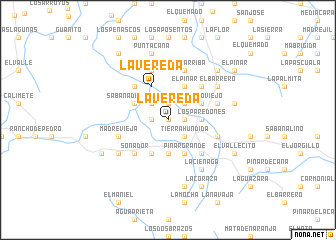 map of La Vereda