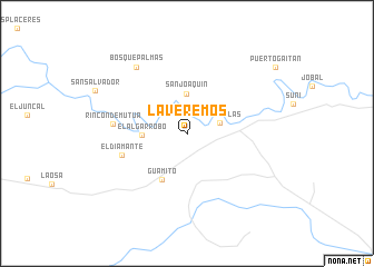 map of La Veremos