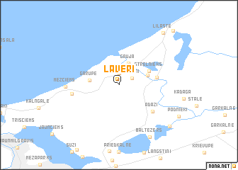 map of Laveri