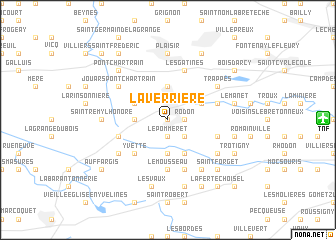 map of La Verrière