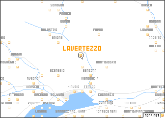 map of Lavertezzo