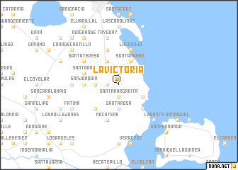 map of La Victoria