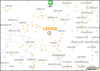 map of La Vigía