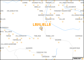 map of La Viliella