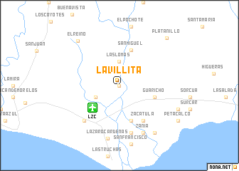 map of La Villita