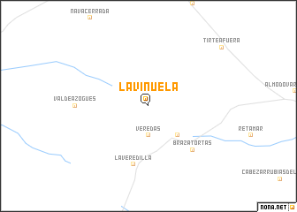map of La Viñuela