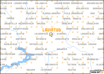 map of La Virtud