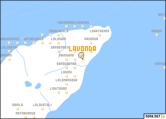map of Lavonda