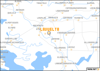 map of La Vuelta