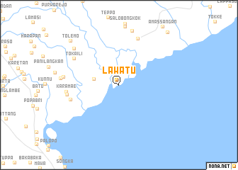 map of Lawatu