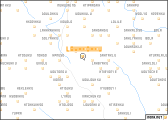 map of Lawhko-hku
