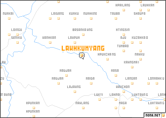 map of Lawhkumyang