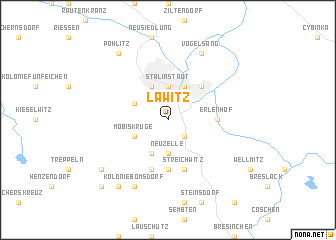 map of Lawitz