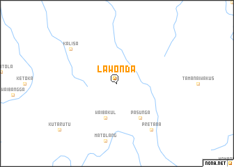 map of Lawonda