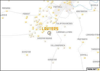 map of Lawyers