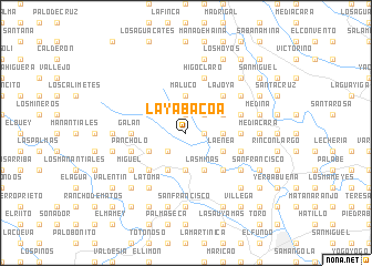 map of La Yabacoa