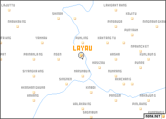 map of Lāyau