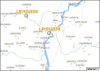 map of La Yegüera