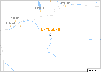 map of La Yesera