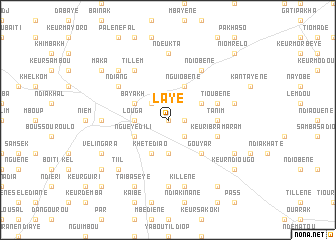 map of Laye