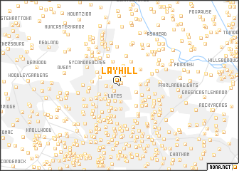 map of Layhill