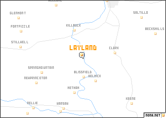 map of Layland