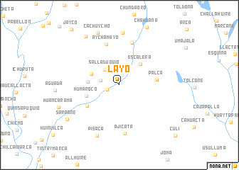 map of Layo