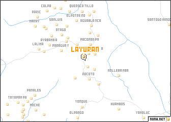 map of Layuran