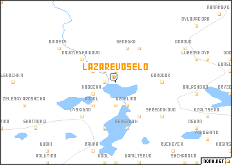 map of Lazarevo Selo