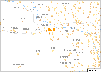 map of Laza