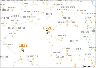map of Laze