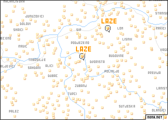map of Laze