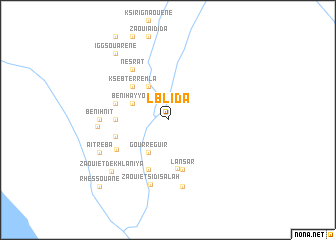 map of Lblida