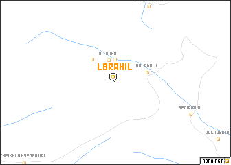 map of Lbrahil