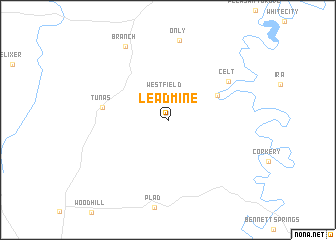 map of Leadmine