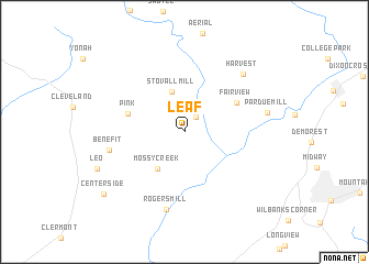 map of Leaf