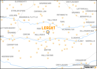 map of Leaght