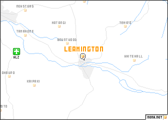 map of Leamington