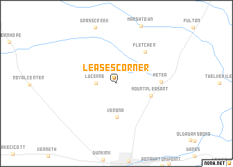 map of Leases Corner