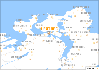 map of Leatbeg