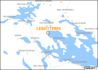 map of Leavitt Park