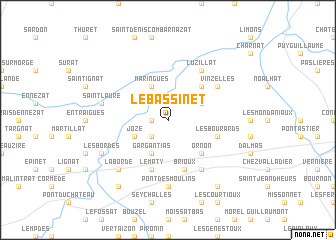 map of Le Bassinet