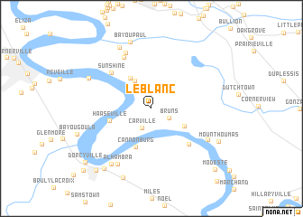 map of LeBlanc