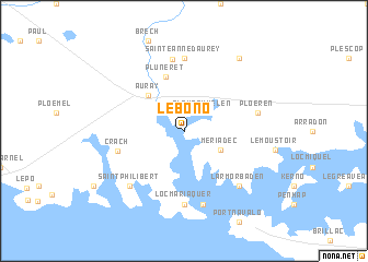 map of Le Bono