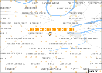 map of Le Bosc-Roger-en-Roumois