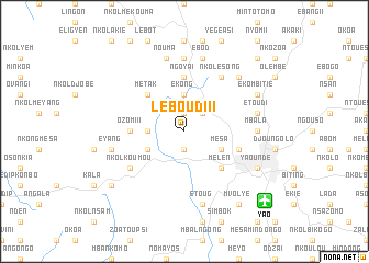 map of Leboudi II