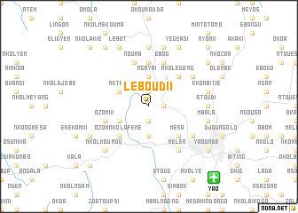map of Leboudi I