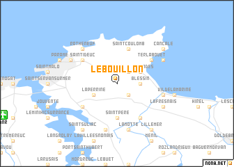 map of Le Bouillon