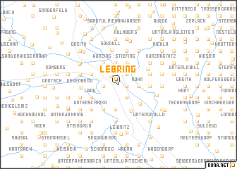map of Lebring