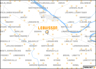 map of Le Buisson